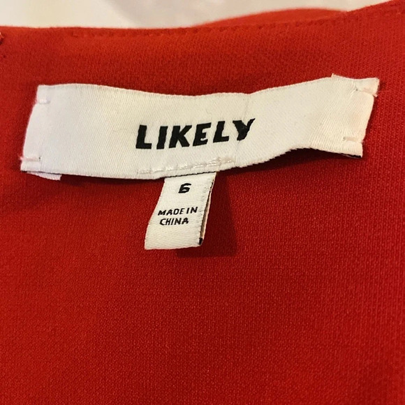 Likely red dress size small - Picture 5 of 5